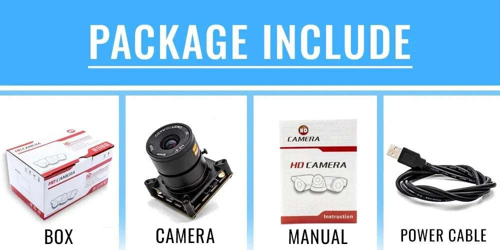 1080P 90FPS Global Shutter USB Camera Module with CS Lens-5-100mm / USB / China Mainland