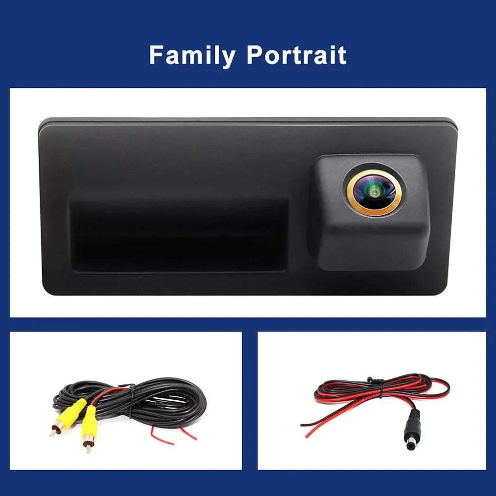 1080P AHD Car Rear View Camera 175° Wide Angle with Guide Lines-CCD 720P