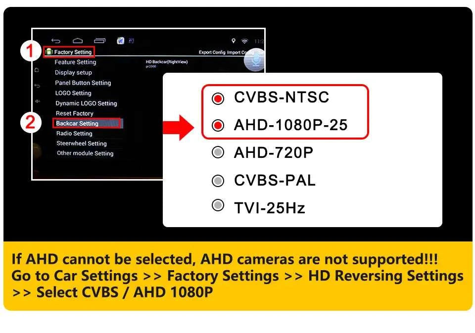 1080P AHD Reverse Camera for BMW Trunk Handle Backup View-AHD 1080P