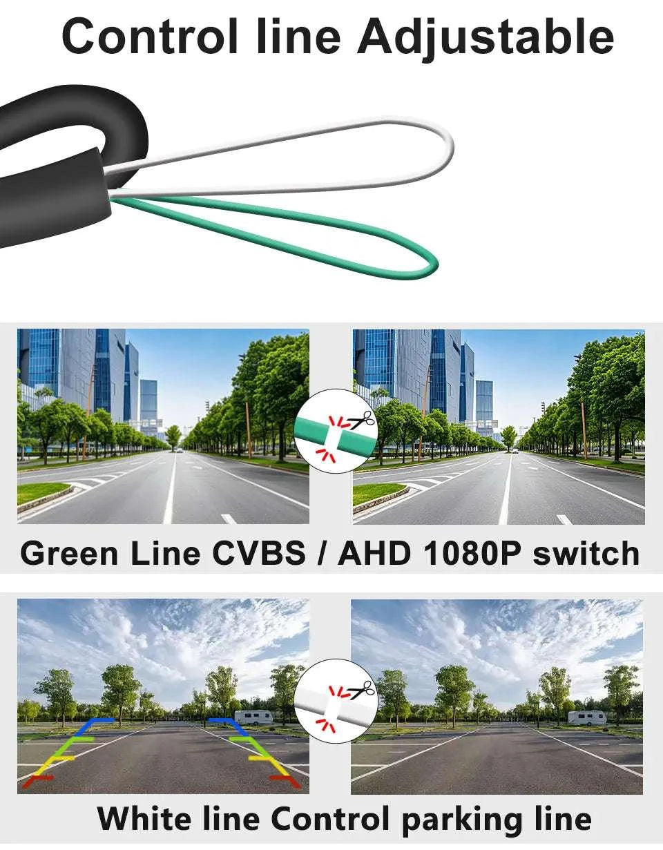1080P AHD Reverse Camera for BMW Trunk Handle Backup View-AHD 1080P