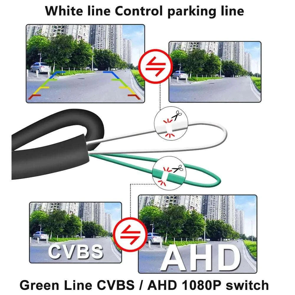 1080P AHD Reverse Camera for BMW Trunk Handle Backup View-AHD 1080P