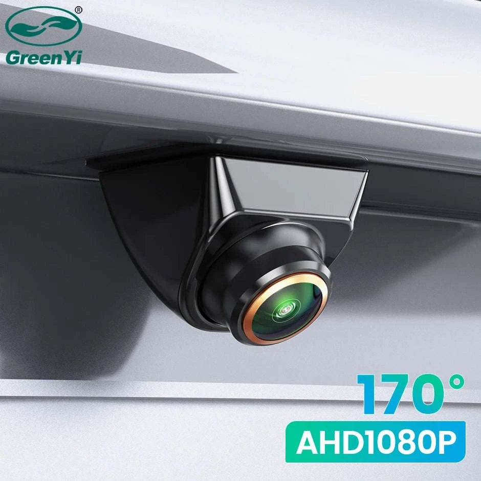 1080P Car Rear View Camera 170° Night Vision-White-AHD1080P