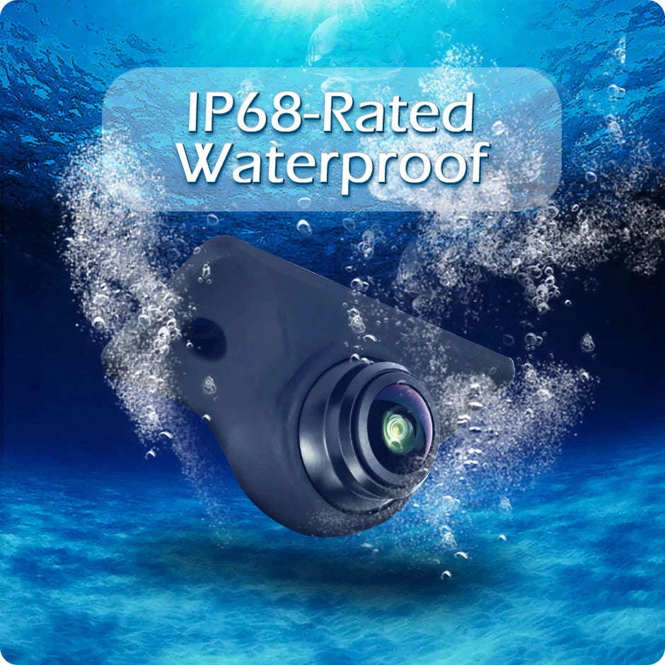 1080P Car Rear View Camera with Night Vision and 170° Lens-Black / AHD1080P
