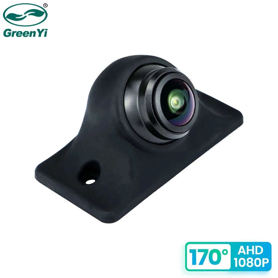 1080P Car Rear View Camera with Night Vision and 170° Lens-Black / AHD1080P