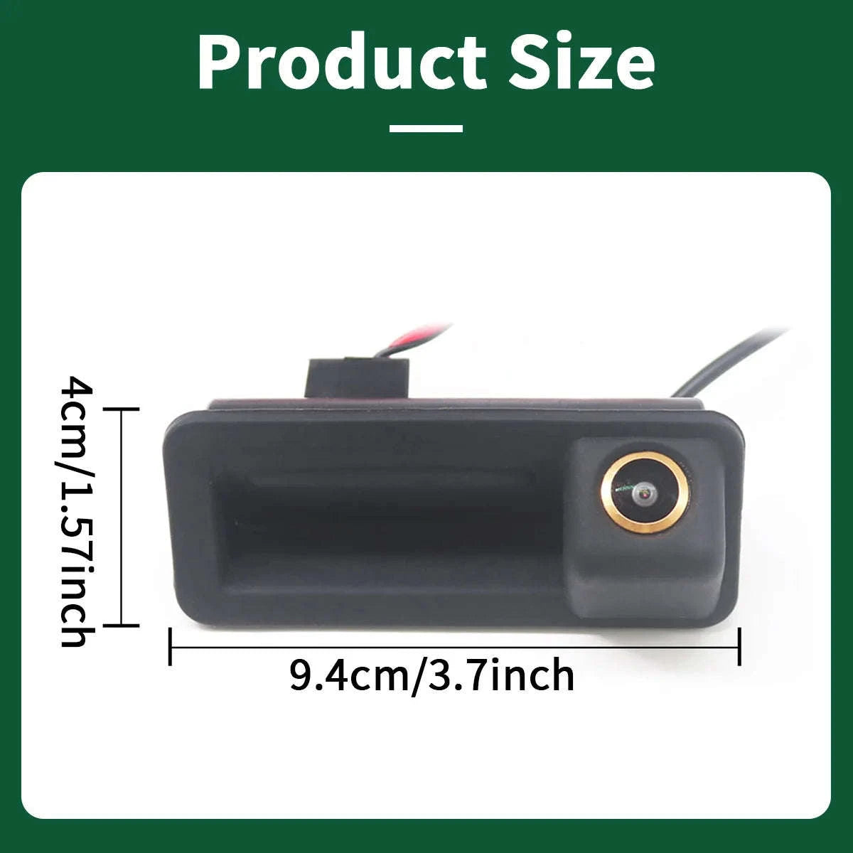 1080P Car Rear View Reverse Camera-AHD 1080P-CVBS / 12 V