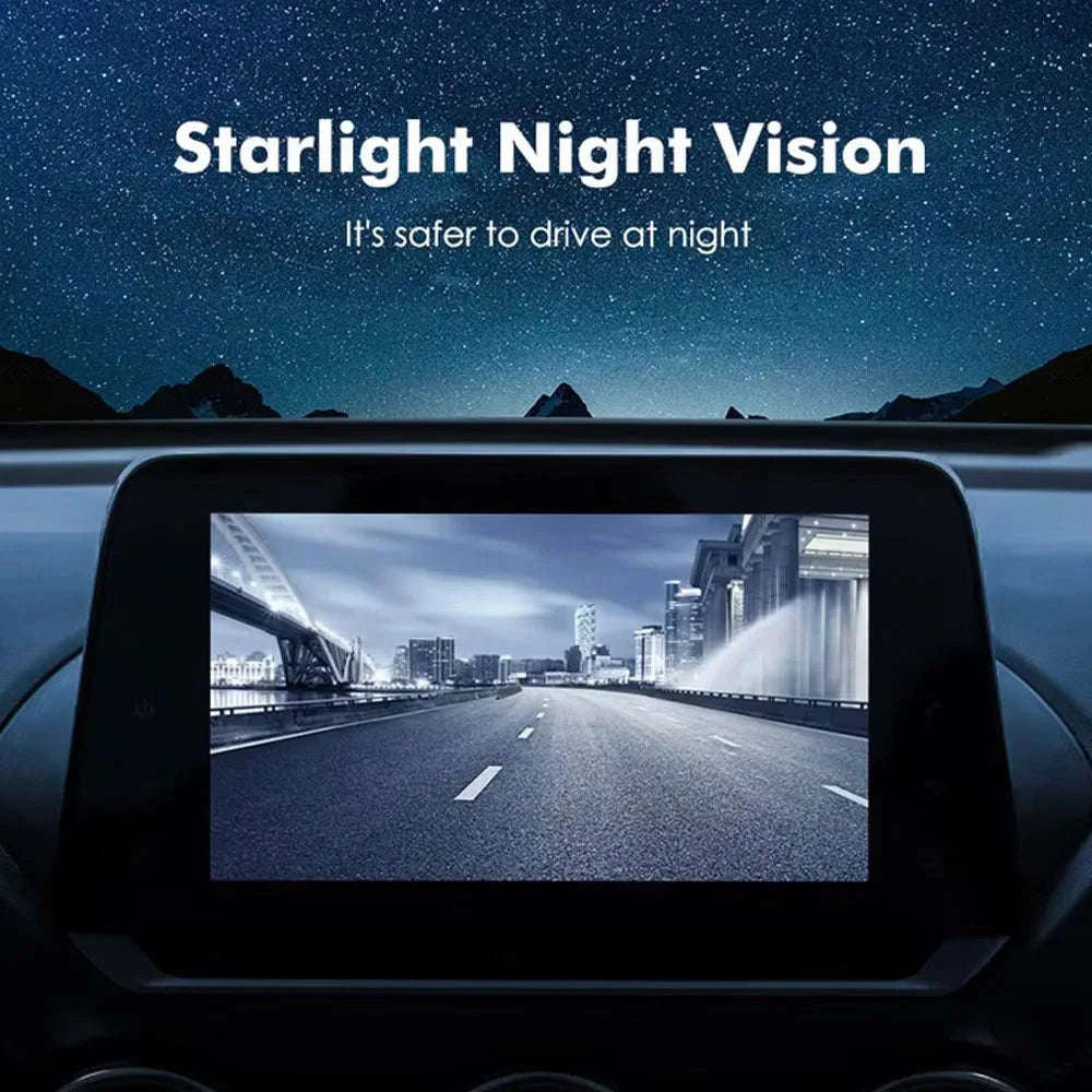 1080P Fisheye Backup Camera with 170° Wide View & Night Vision-C