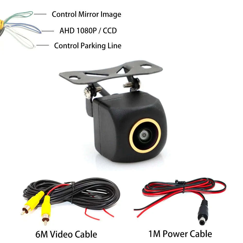 1080P Fisheye Backup Camera with 170° Wide View & Night Vision-C