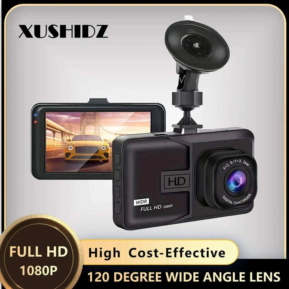 1080P HD Dash Camera Car DVR with Night Vision-Q08 / 16g
