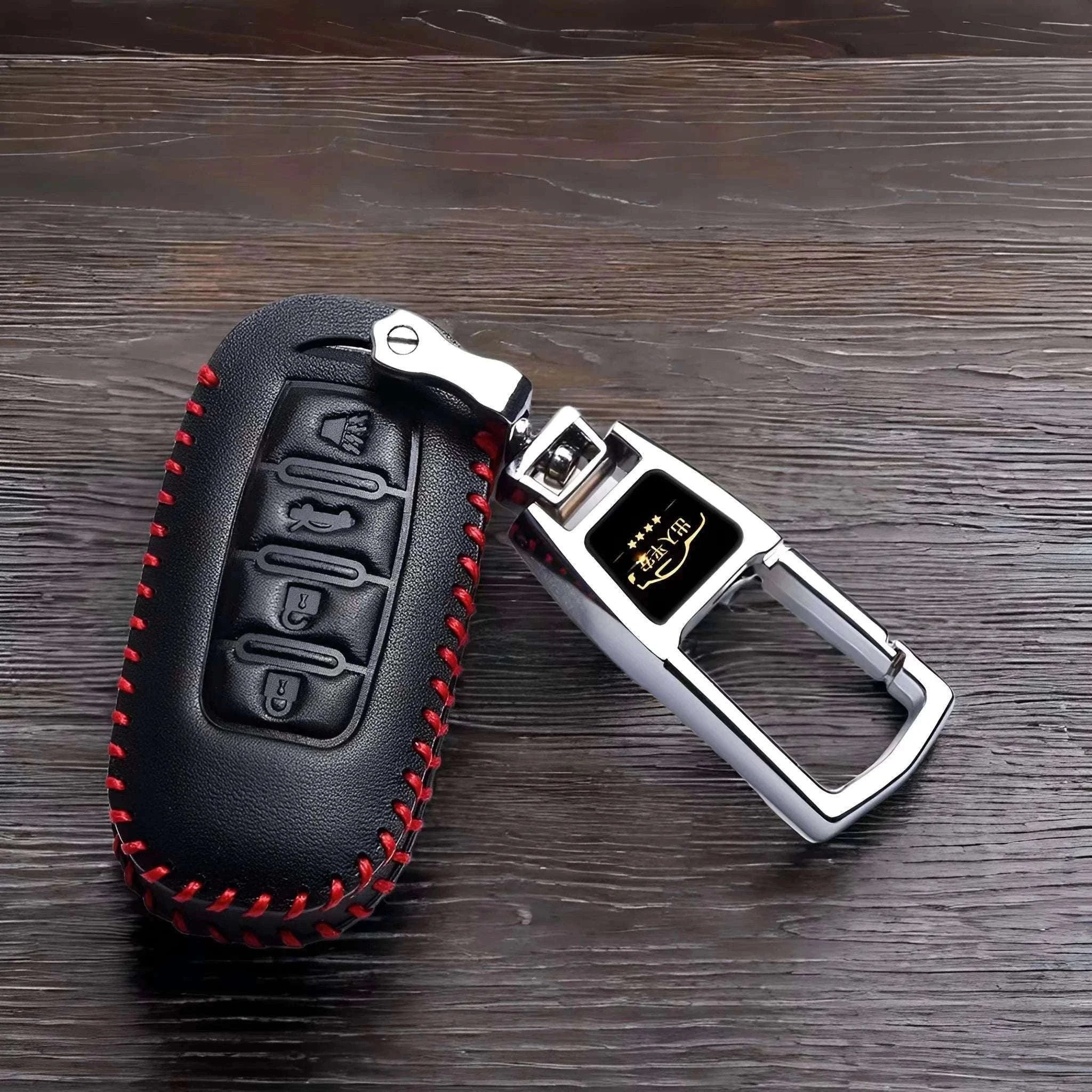 1080P HD Mini Keychain Camera for Discreet Home & Baby Monitoring-Red / 64 GB