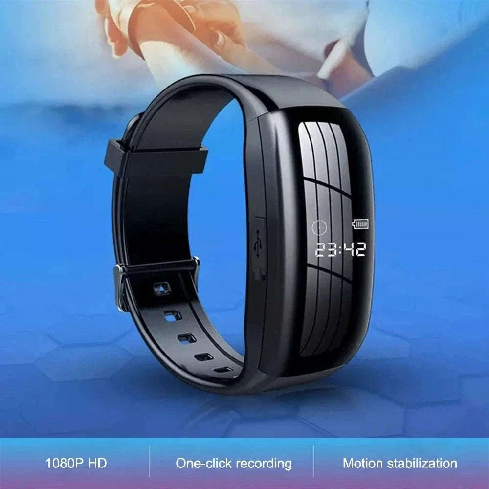 1080P HD Watch Camera for Video, Voice Recording and Photos-64G