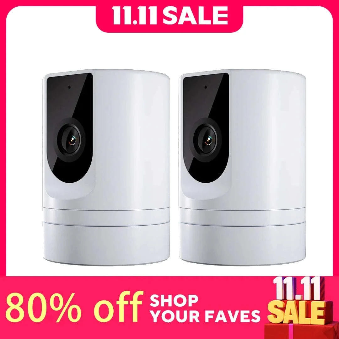 1080P Indoor Security Camera with 360° Pan and Night Vision-USB / GERMANY