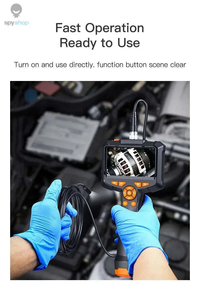 1080P Industrial Endoscope Camera with IPS Screen-4.3inch Single Lens / 10m