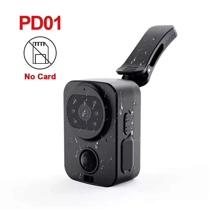 1080P Mini Body Camera Waterproof with Night Vision & PIR Motion Sensor-Waterproof Camera Ad