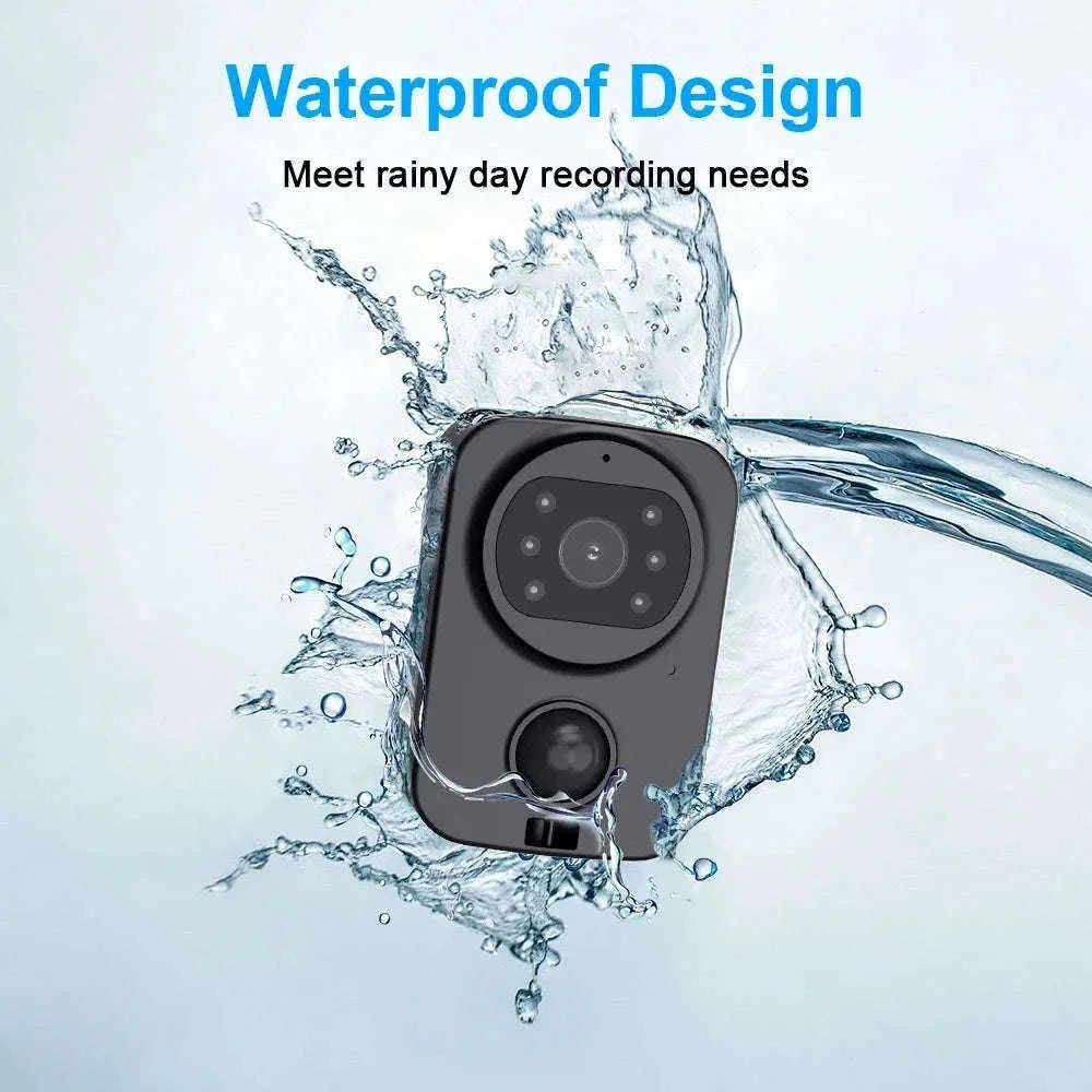 1080P Mini Body Camera Waterproof with Night Vision & PIR Motion Sensor-Waterproof Camera Ad