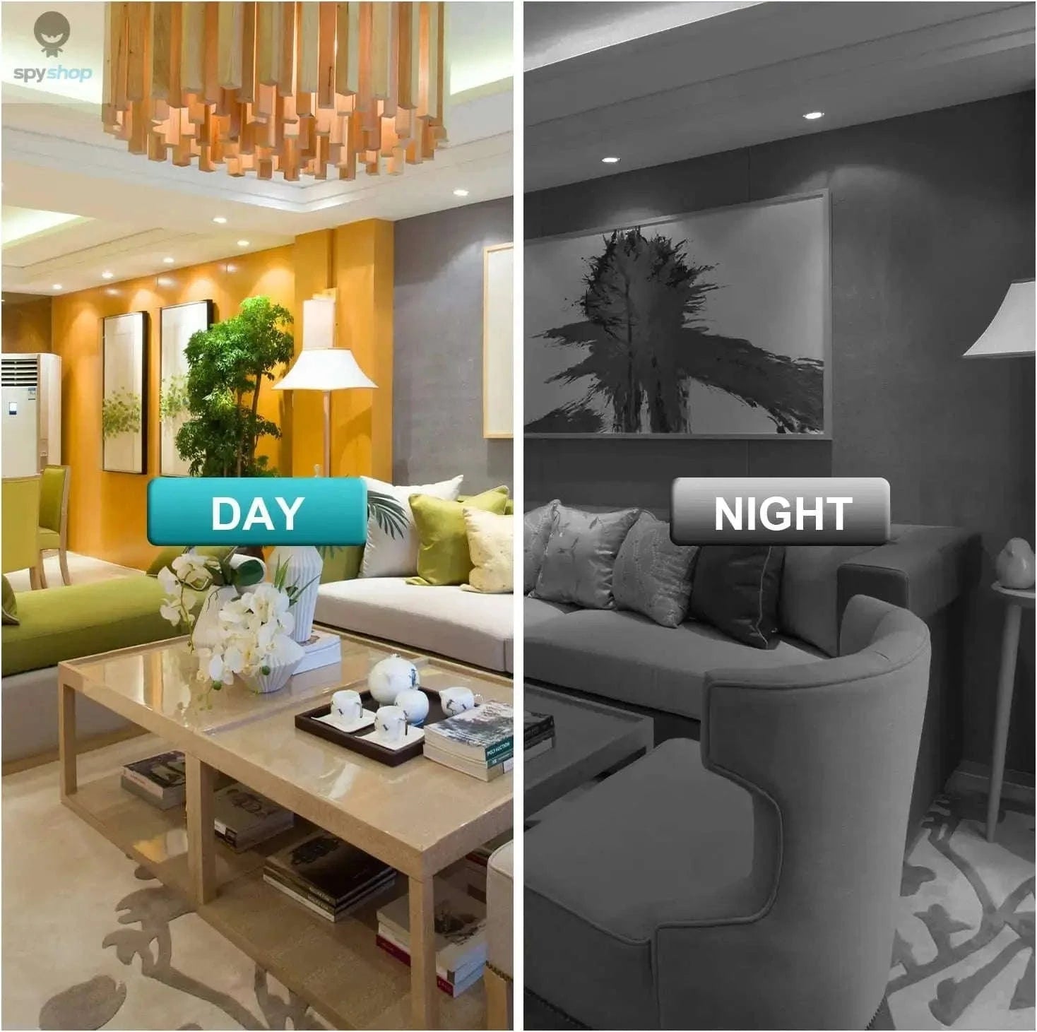 1080P Mini Clock Camera – Wireless Hidden Security Cam for Home & Office-Default Title