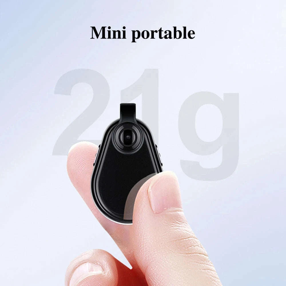 1080P Mini Hidden Camera Necklace with Wide Angle & Audio Recording-V2 / 16G