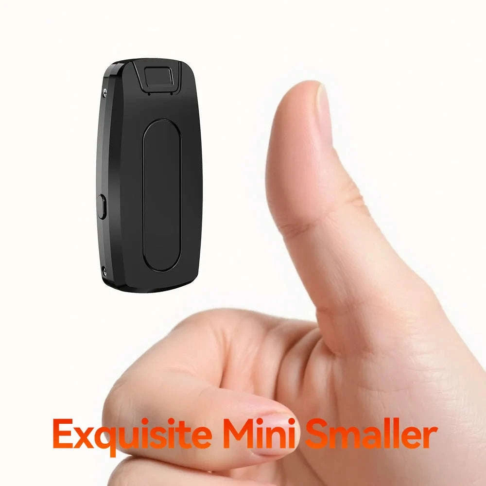 1080P Mini Hidden Camera with One-Button Recording & Audio Support-black / 64GB