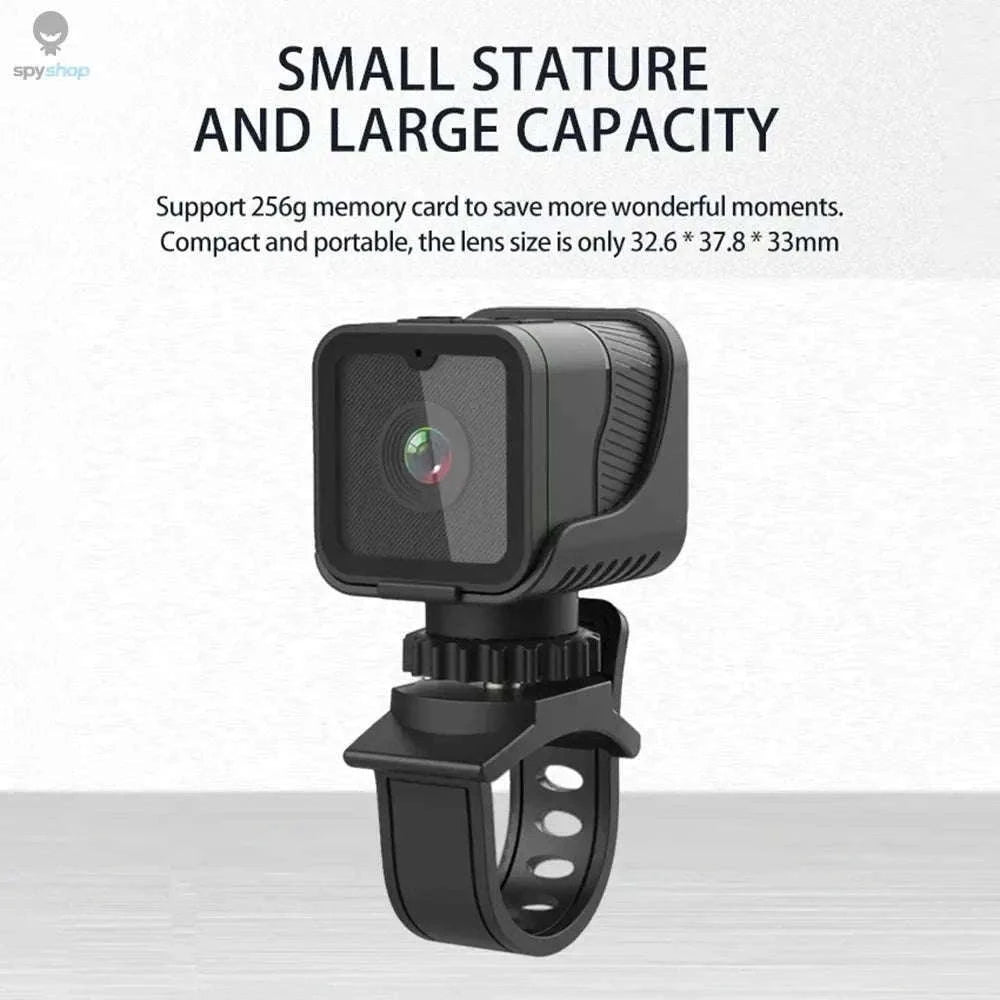 1080P Mini Sports Camera with WiFi and Waterproof Housing-black