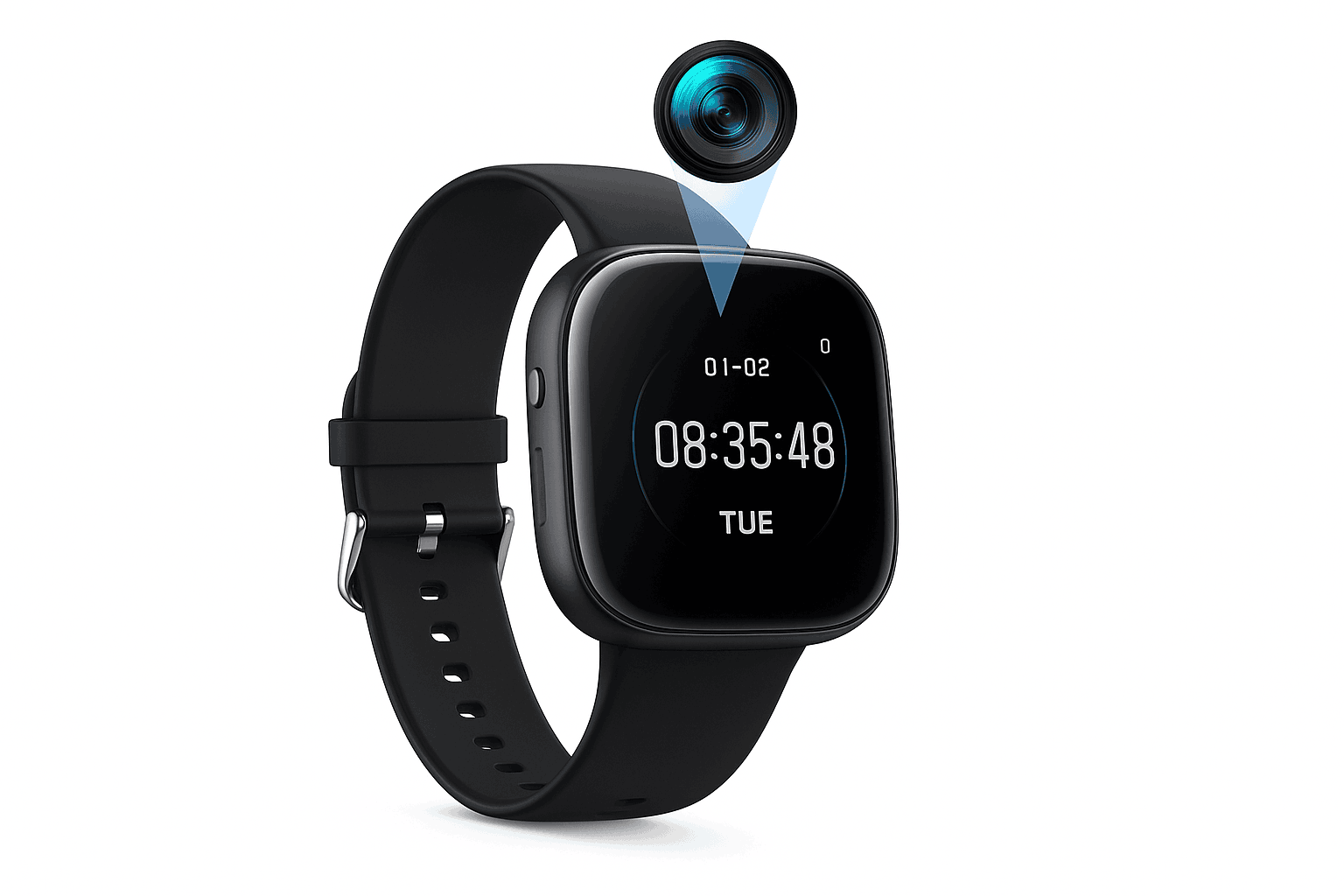 1080P Mini Watch Camera Recorder-V12 / 8GB