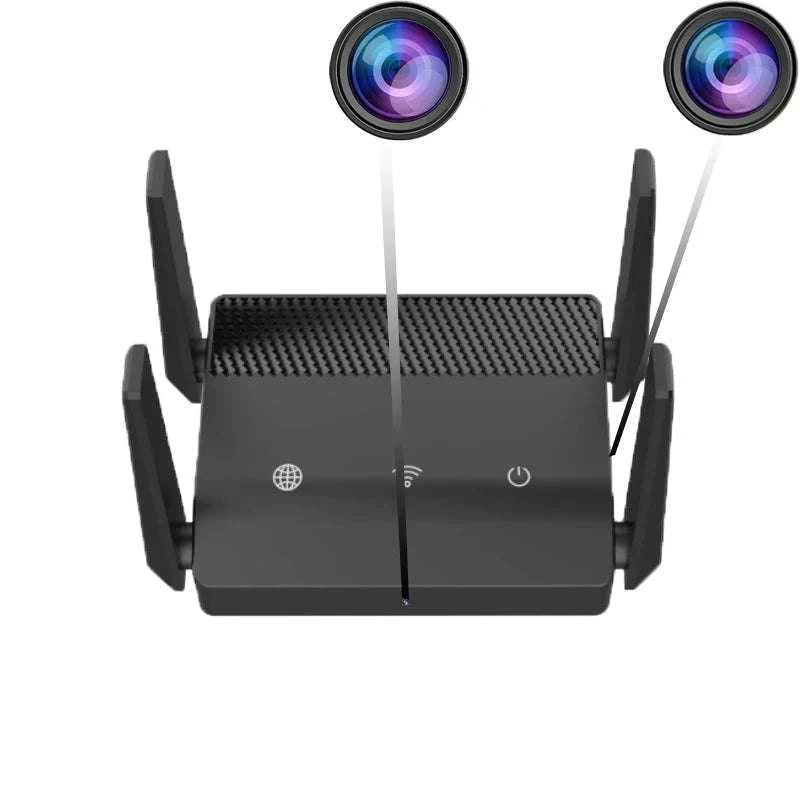 1080P Mini WiFi Camera with 270° Wide Angle & Triple Lens-Right 180 degrees / Camera 64G / China Mainland