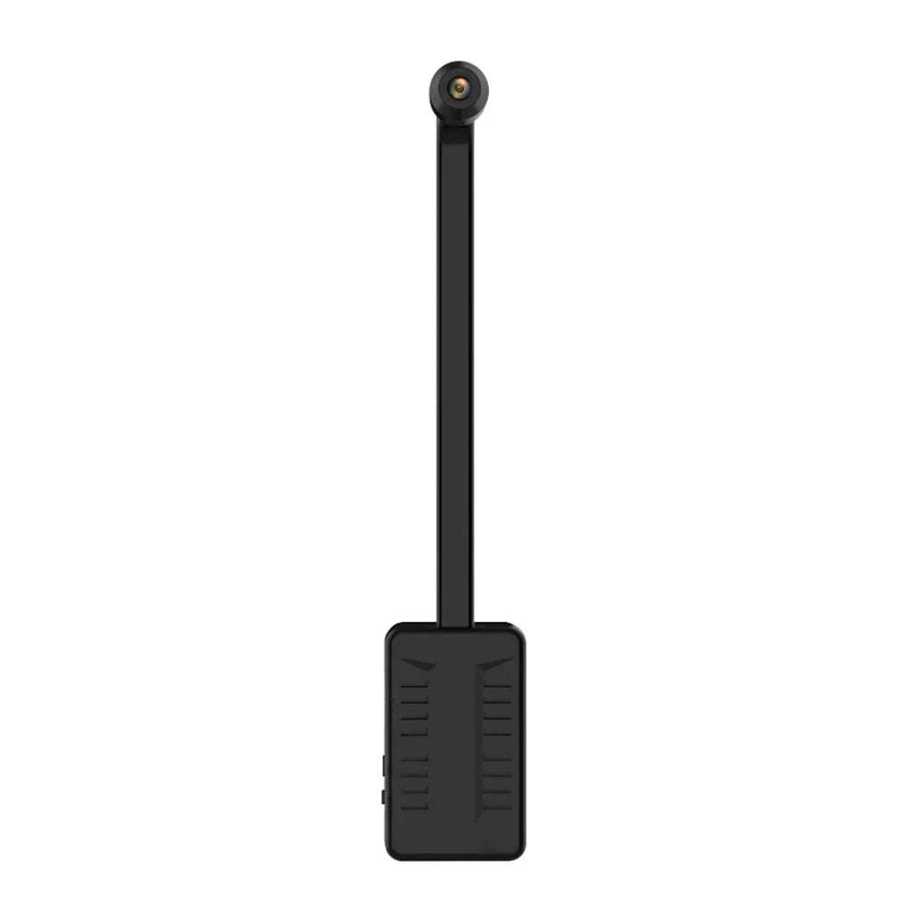 1080P Mini WiFi Security Camera with Motion Alerts & Remote View-Black / No TF Card