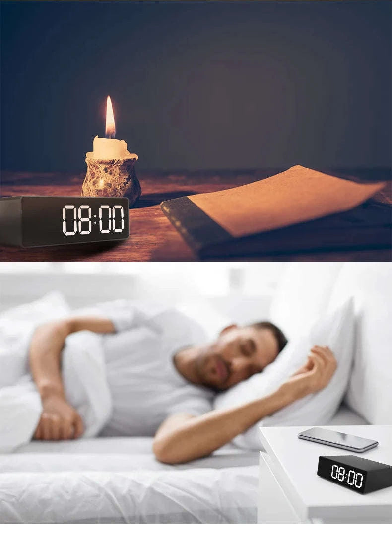 1080P Night Vision Clock Camera for Discreet Home Security-With 32G SD Card
