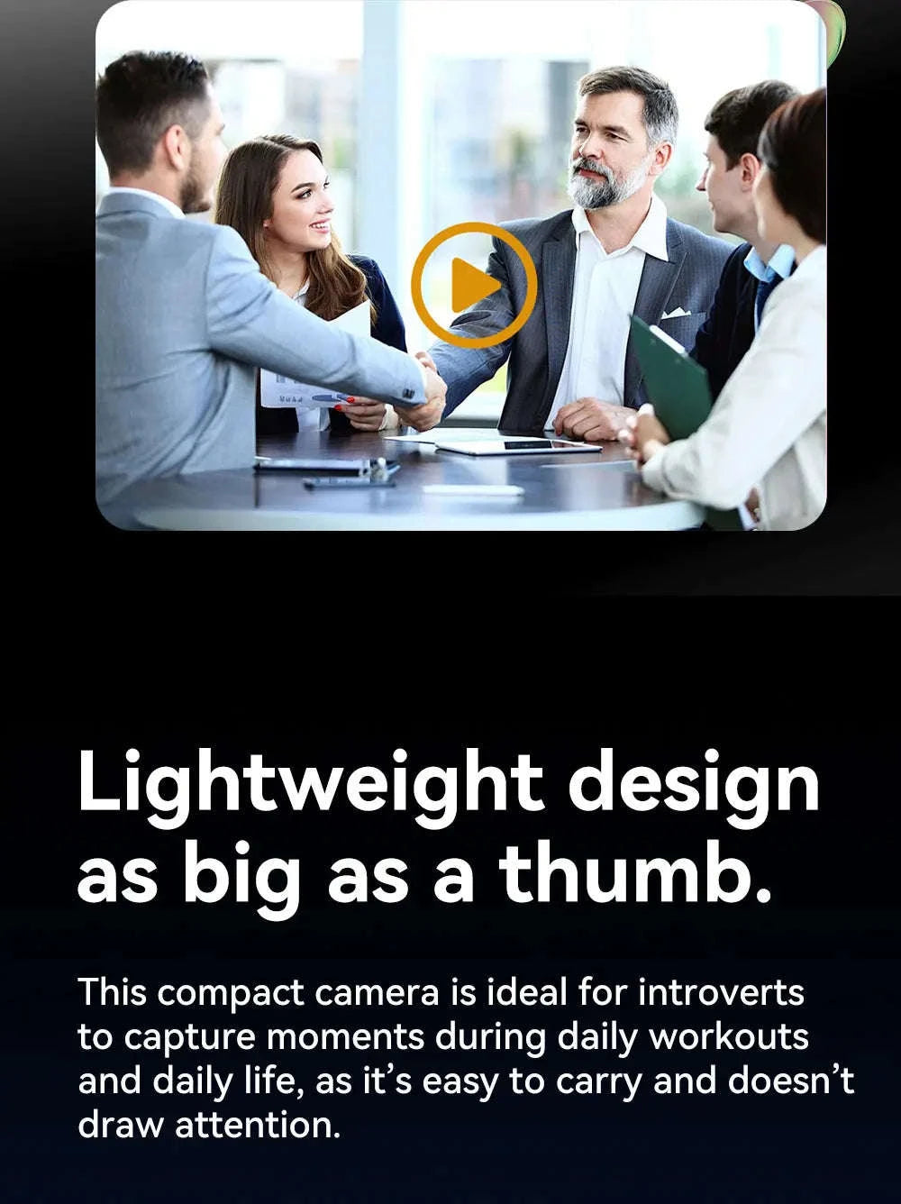 1080P Portable Mini Camera for Clear, Discreet Recording-K55 / 128GB