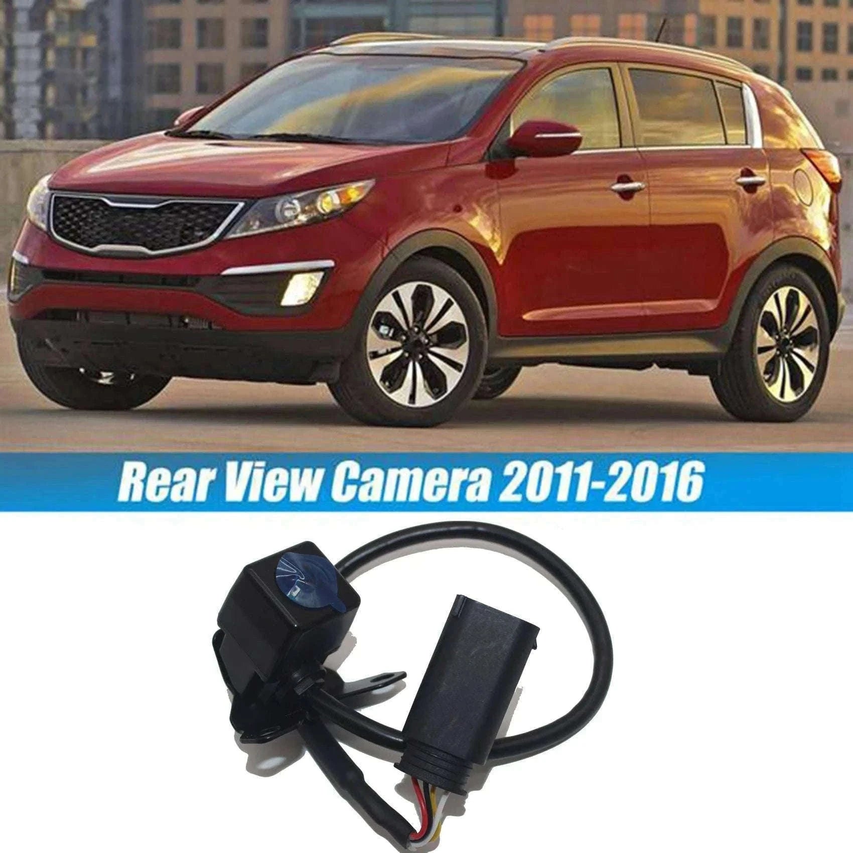 1080P Rear View Backup Camera for Kia Sportage 2010–2014 OEM Fit-Default Title