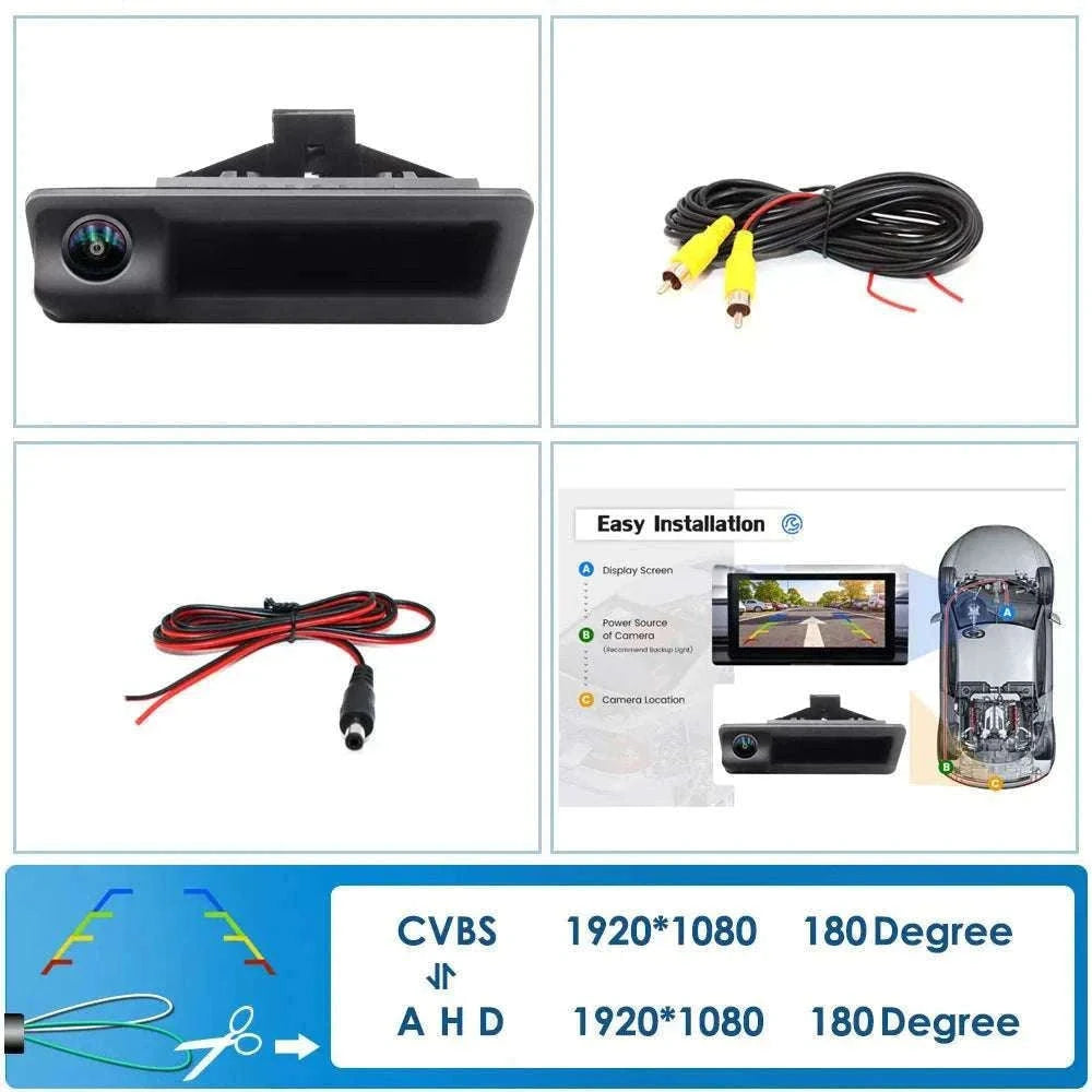 1080P Rear View Camera for BMW 3/5 Series E60 E90 X5 X6-CCD AHD 1080P