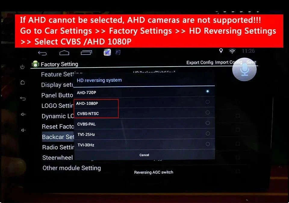 1080P Rear View Camera for BMW 3/5 Series E60 E90 X5 X6-CCD AHD 1080P
