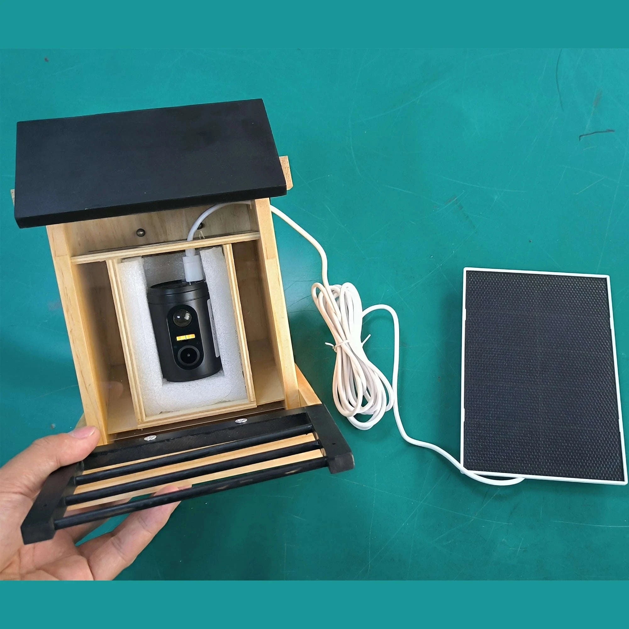 1080P Solar Bird Feeder Camera with Night Vision-Feeder Cam / China Mainland