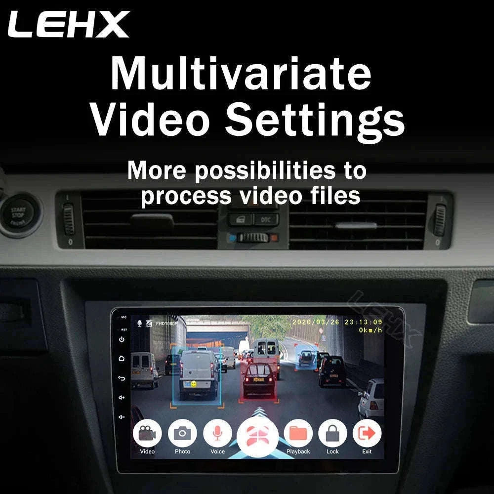 1080P USB Dash Cam for Android Car Stereo with ADAS Alerts-1080P-DVR / 64G CARD