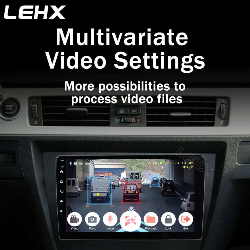 1080P USB Dash Cam for Android Car Stereo with ADAS Alerts-1080P-DVR / 64G CARD