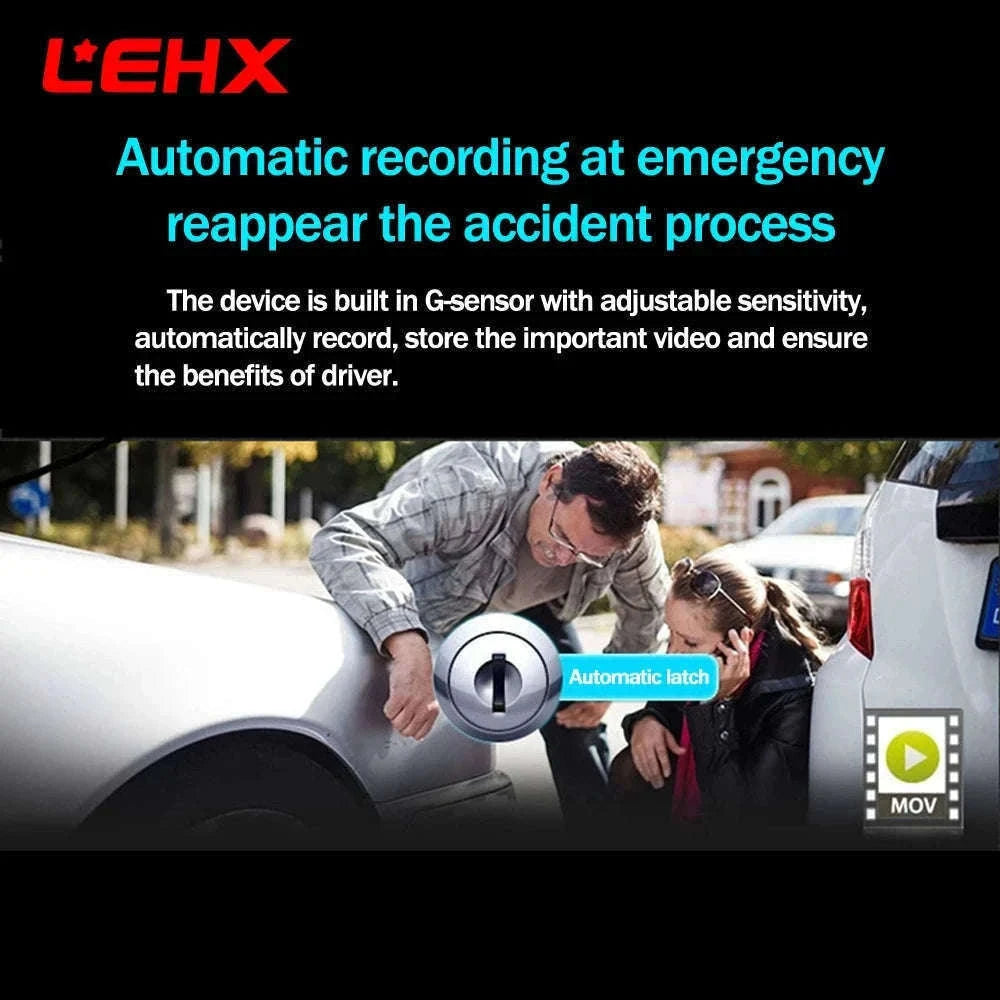 1080P USB Dash Cam for Android Car Stereo with ADAS Alerts-1080P-DVR / 64G CARD