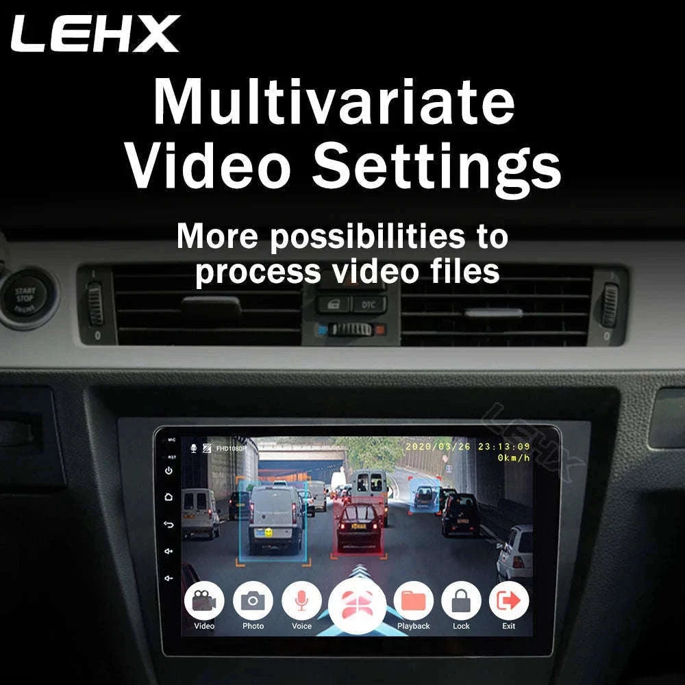1080P USB Dash Cam for Android Car Stereo with ADAS Alerts-