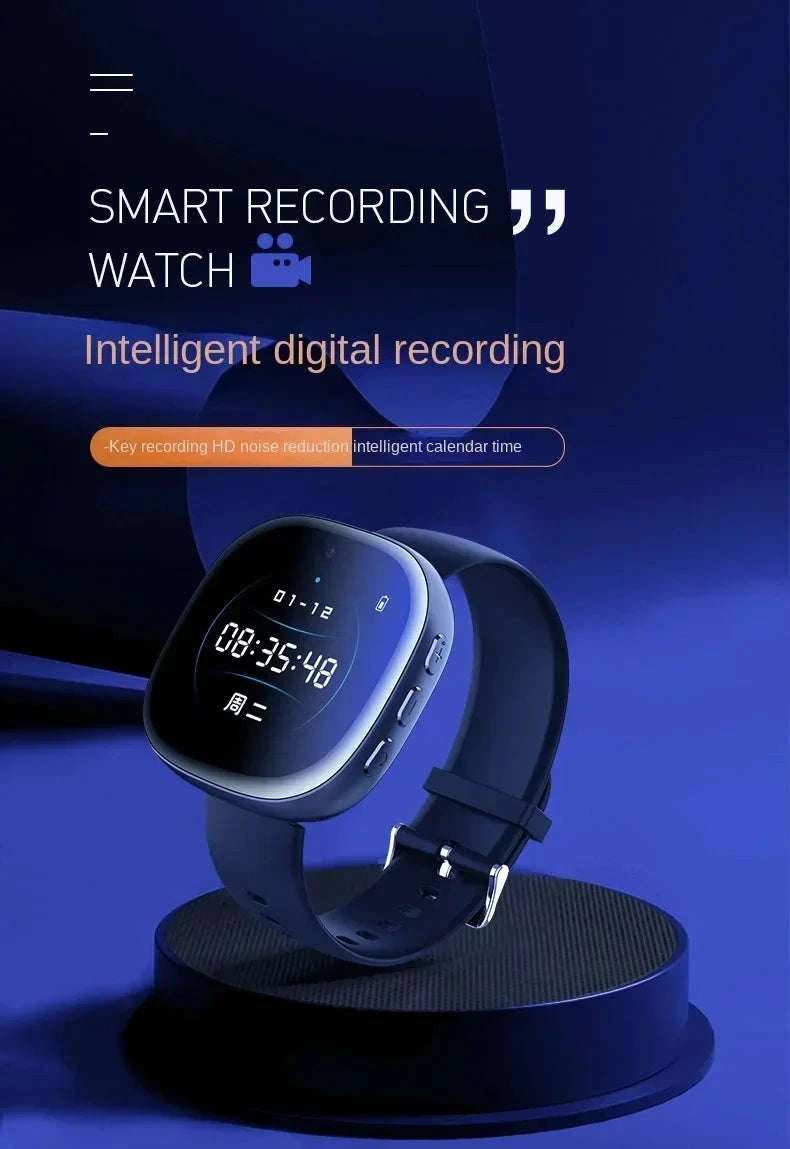 1080P Watch Mini Camera with Audio Recording-64GB / China Mainland