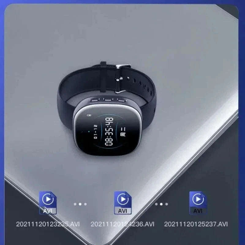 1080P Watch Mini Camera with Audio Recording-64GB / China Mainland