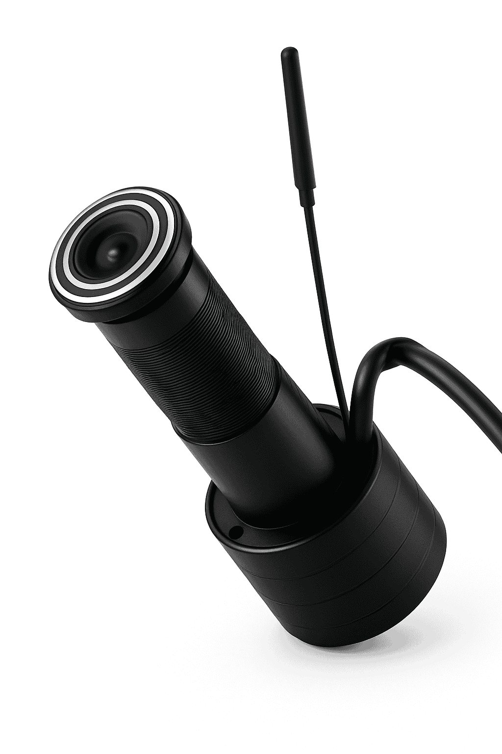 1080P Wide-Angle Peephole Security Camera with Motion Detection-150 degree view