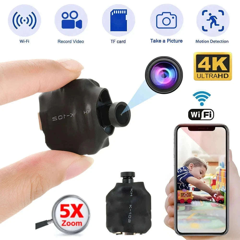1080P WiFi Mini Camera Module with Motion Detection & 120° Wide Angle-Regular style / No TF Card