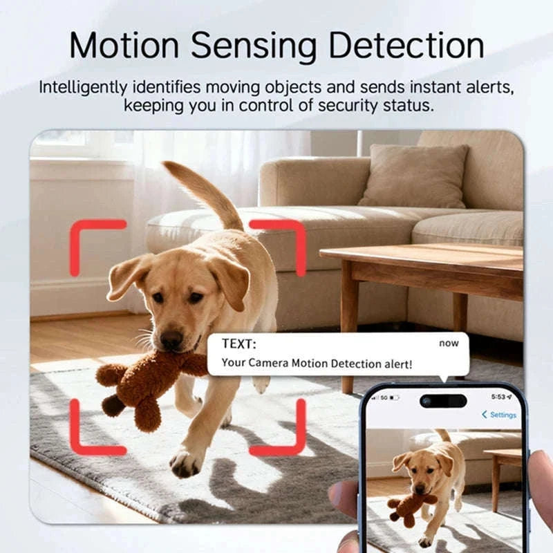 1080P WiFi Mini Security Camera with Night Vision and Motion Detection-Default Title