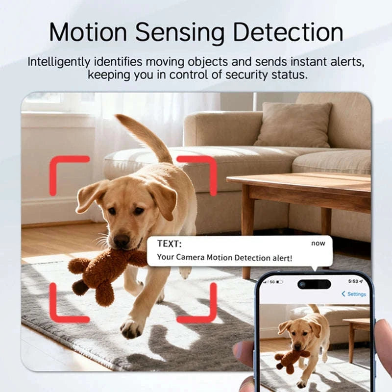 1080P WiFi Mini Security Camera with Night Vision and Motion Detection-Default Title