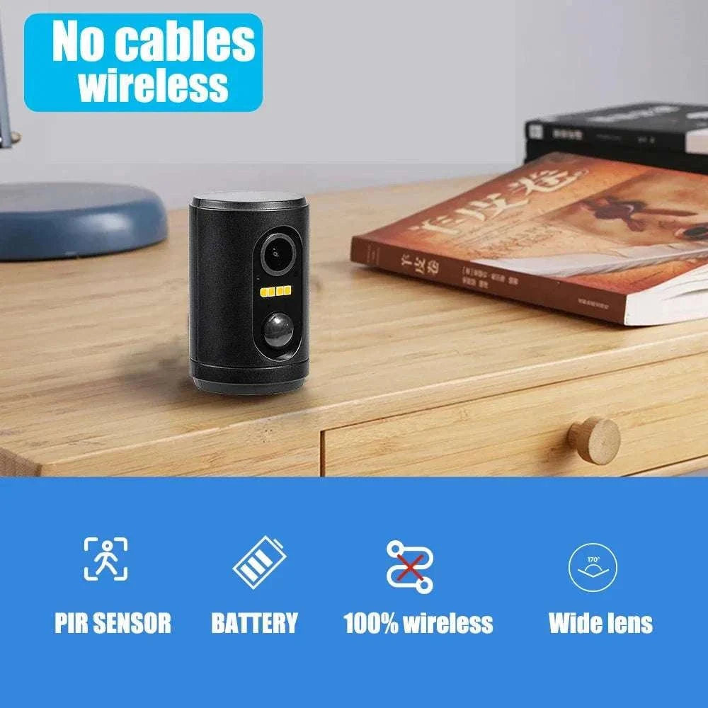 1080P Wireless Mini Security Camera with PIR Motion Detection-64GB