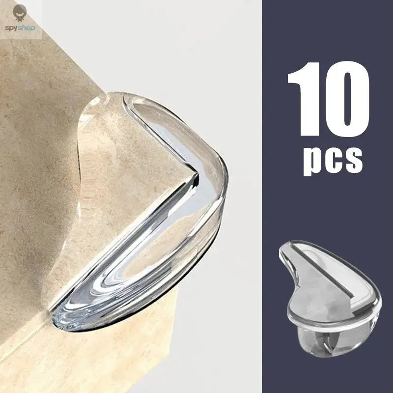 10PCS/4PCS Clear Anti-collision Coffee Table Furniture Corner Protectors Children's Soft Corner Sheathing Living Room Decor Spy-shop.com
