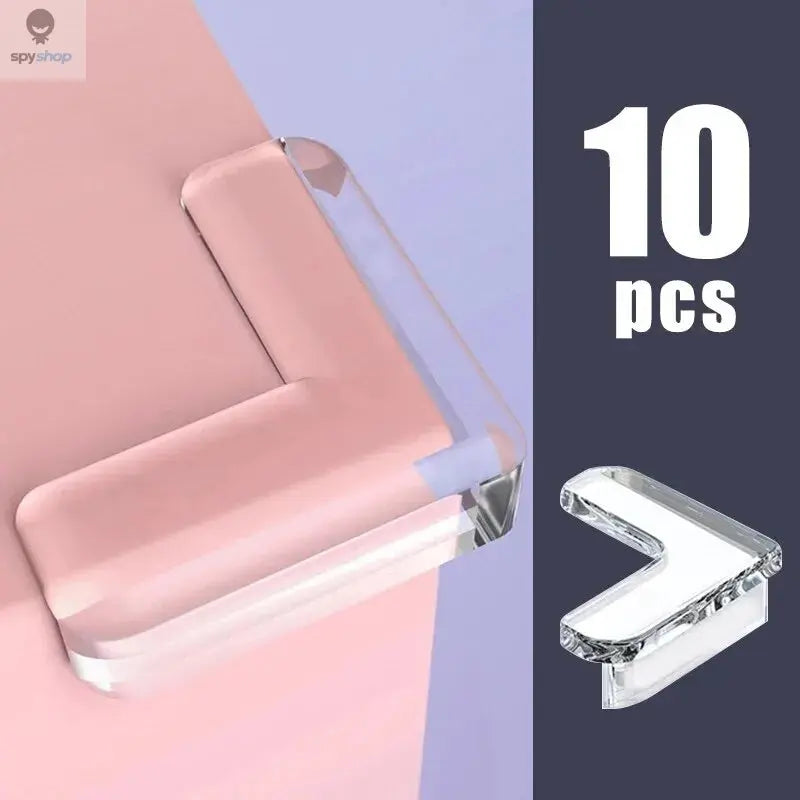 10PCS/4PCS Clear Anti-collision Coffee Table Furniture Corner Protectors Children's Soft Corner Sheathing Living Room Decor Spy-shop.com