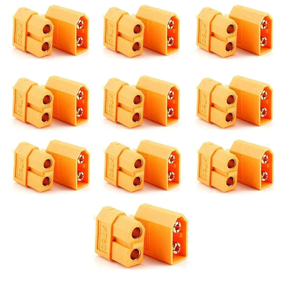 10pcs Bullet Connectors for RC Lipo Batteries-XT90