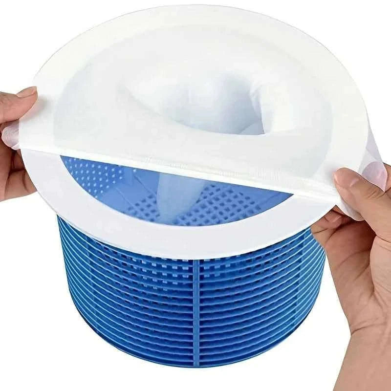 10pcs Pool Skimmer Socks-WHITE