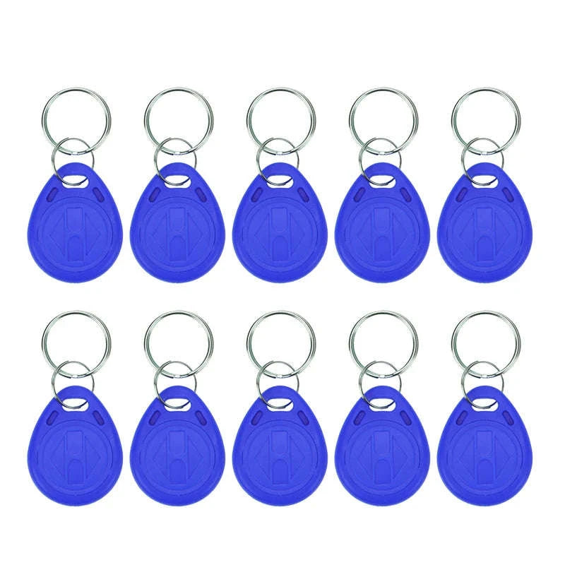 10pcs T5577 Rewritable RFID Keyfobs-10Yellow-KeyT57