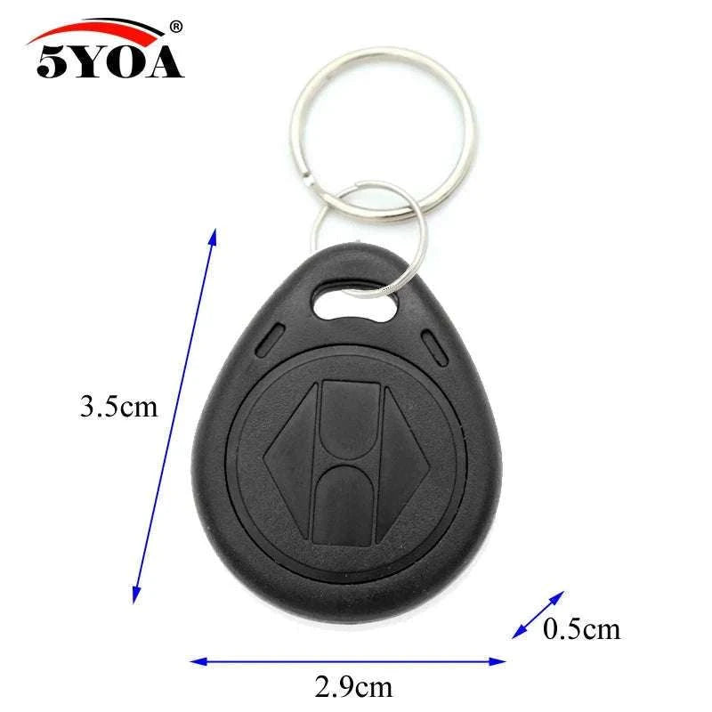 10pcs T5577 Rewritable RFID Keyfobs-