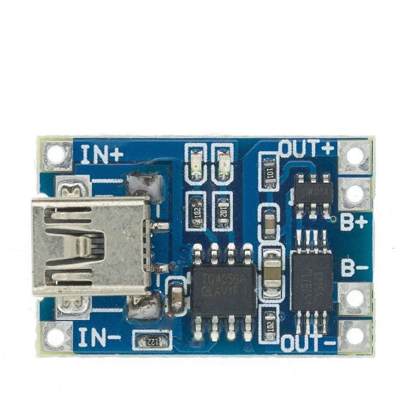 10pcs TP4056 18650 Battery Charging Modules with USB-C & Micro USB-10pcs micro usb