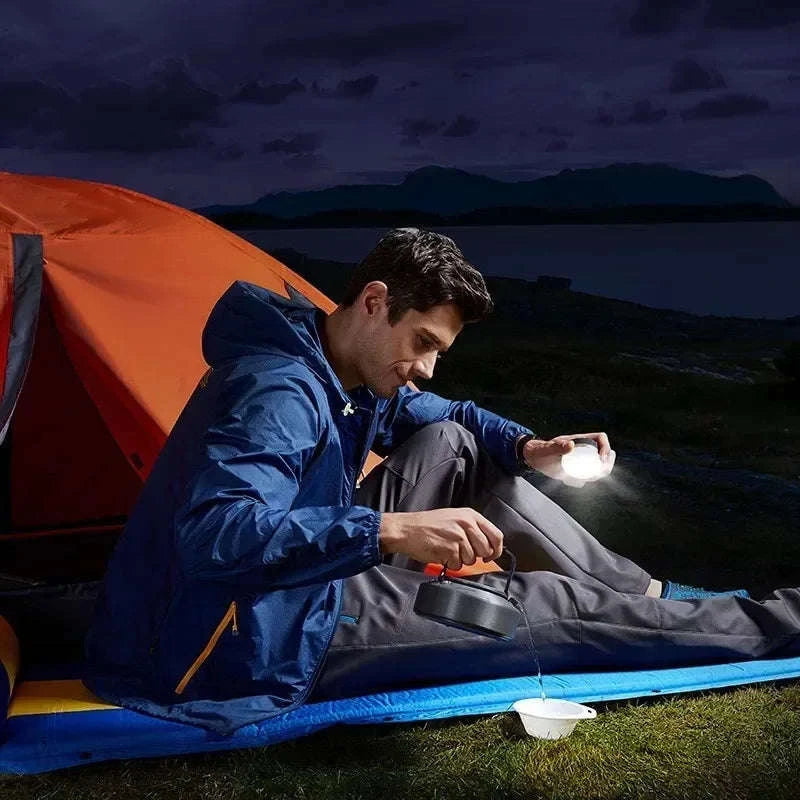 10W Rechargeable Camping Lantern with COB+LED-3PC